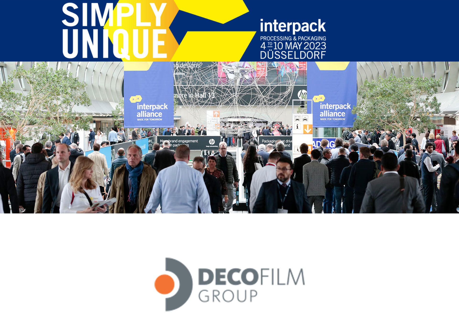 Ready for Interpack? Decofilm is.